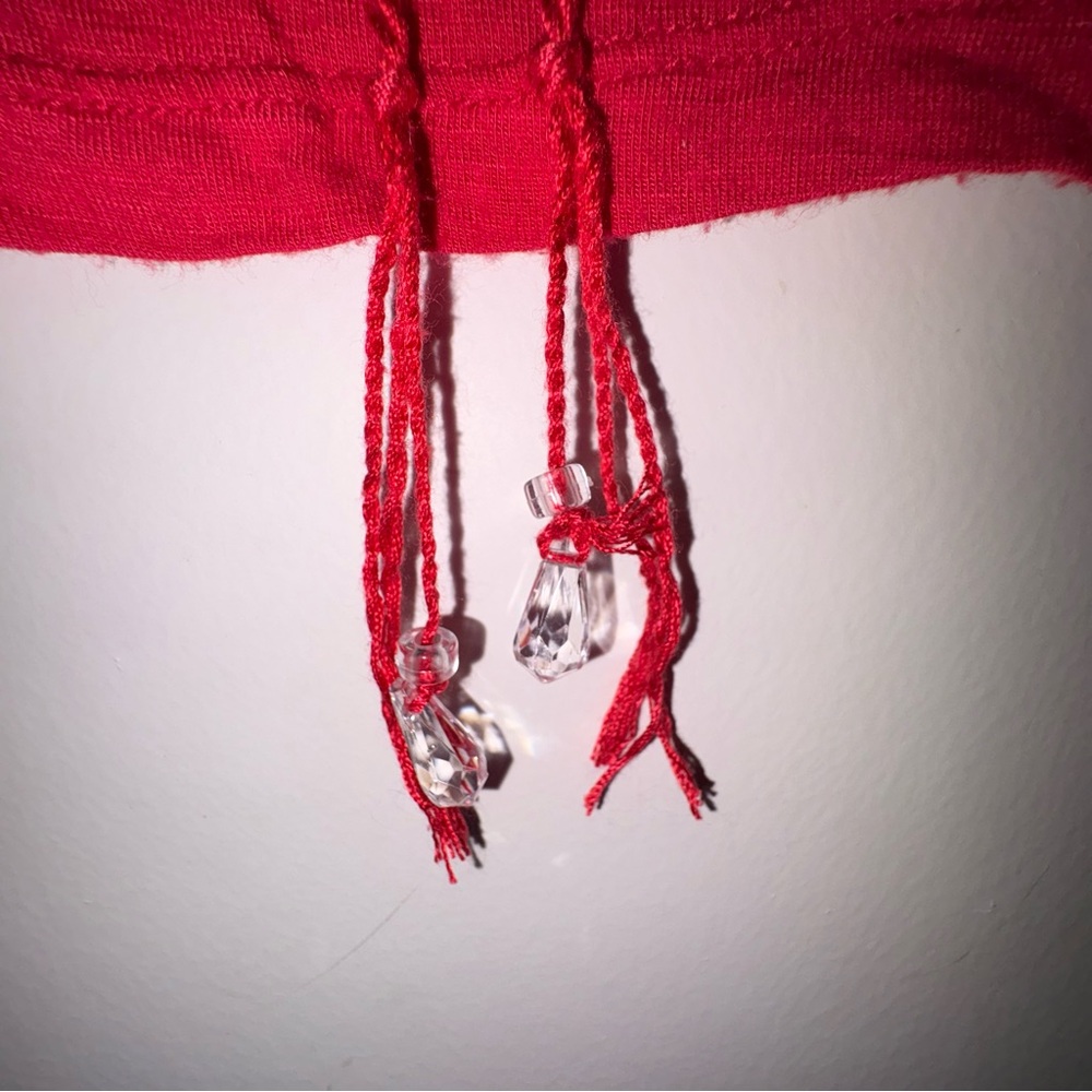 INC International Concepts Red Boho Embroidered Top - Picture 4 of 8